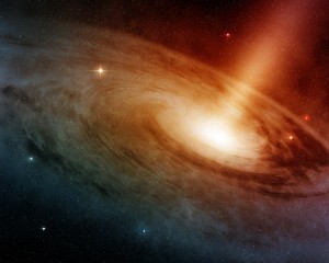 Spiral Galaxy System 